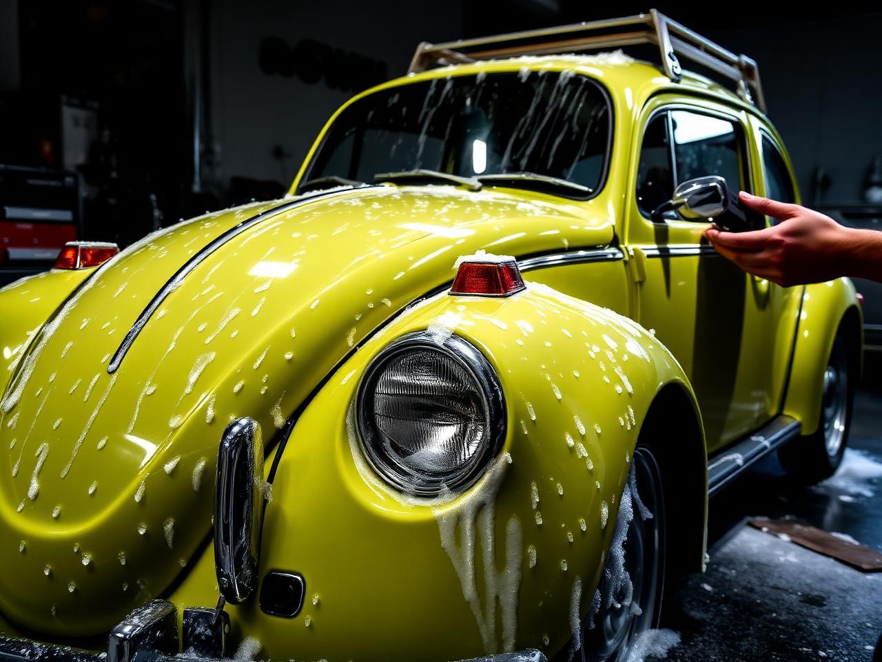 Bespoke detailing on a classic vehicle